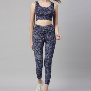 Leggings de yoga élégants pour femmes, à séchage rapide, avec taille élastique, pantalons de fitness en solde, fabriqués au Pakistan - Product Image 2