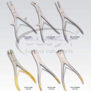 Bone Rongeur Steel Surgical Instrument Bone Trimming Tool Orthopedic Bone Cutting Forceps Durable Reusable By <b>Blush</b> Surgical - Product Image 4
