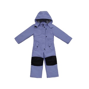 Traje de Esquí Impermeable para Bebés, con Capucha, Diseño de Bloques de Color, Traje de Nieve de una Pieza para Bebés y Niños Pequeños, Ropa de Esquí, Trajes de Invierno - Product Image 1