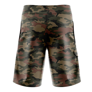 กางเกงขาสั้นชายลายเรียบ ดีไซน์คลาสสิก คุณภาพสูง วัสดุแห้งเร็ว กางเกงชายหาดทันสมัยสำหรับวัยรุ่นและผู้ใหญ่ - Product Image 6