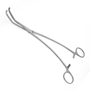 Pince vasculaire Satinsky Vena Cava en acier inoxydable, à morsure latérale atraumatique, instrument chirurgical cardiovasculaire - Product Image 1