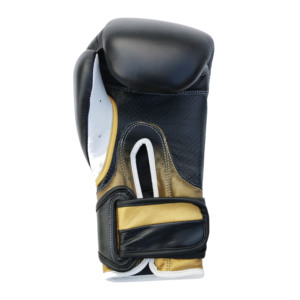 PU Muay Thai Gloves 12oz 16oz Hook Loop Closure Breathable Moisture Wicking Padded Wrist Support Training Sparring Custom Logo - Product Image 2