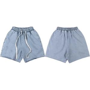 New Arrival 2026 French Terry Vintage Washed <b>Shorts</b> Streetwear Sun Faded <b>Shorts</b> For Unisex - Product Image 4