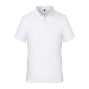 เสื้อโปโลชาย ผ้าฝ้ายคุณภาพสูง 180 GSM ออกแบบได้ตามต้องการ ระบายอากาศได้ดี สีพื้น ทรงหลวม ป้องกันขนร่วง แขนสั้น - Product Image 2