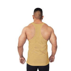 Débardeurs pour hommes de musculation, en mélange de coton robuste, avec coutures renforcées, de bonne qualité et durables - Product Image 2