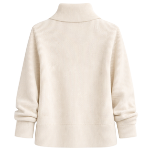 <b>Women</b> Zip Through Knit <b>Jacket</b> Textured Stitch Zip Front Long Sleeve <b>Utility</b> Pocket Casual Layering Outerwear for Everyday Wear - Product Image 2