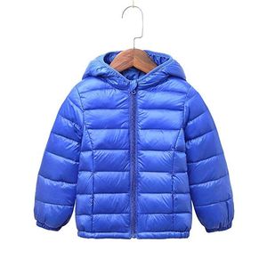 Veste d'hiver à capuche pour enfants – Doudoune légère et pliable pour garçons et filles – Manteau chaud d'hiver pour enfants - Product Image 5
