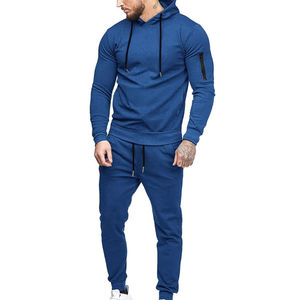 Conjunto Deportivo de Invierno para Hombre 2026, Sudadera con Capucha y Pantalones Deportivos, 2 Piezas, Transpirable, 100% Felpa, Unisex - Product Image 1