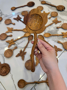 Natural Wooden <b>Spoon</b> for Kitchen Cooking and <b>Serving</b> - Product Image 2