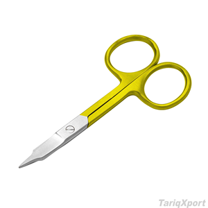 Ciseaux de manucure premium à poignée ergonomique pour droitiers, design anti-fatigue, en acier inoxydable, simples et précis - Product Image 3