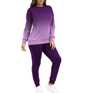 ชุดวอร์มผ้าฝ้ายเนื้อนุ่ม แต่งดีไซน์ลูกไม้ พร้อมปักโลโก้แบรนด์ตามสั่ง เนื้อผ้าหนานุ่ม อุ่นสบาย เหมาะสำหรับแฟชั่นประจำวันและสไตล์ที่ดูดีขึ้น - Product Image 3