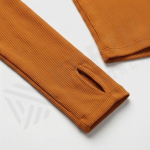 Camisetas Cortas de Manga Larga para Mujer, Talla Grande, 100% Algodón, Personalizables, Ropa Urbana, Prendas de Alta Calidad para Dama - Product Image 6