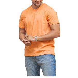 เสื้อยืดผู้ชายสีพื้น ผ้าฝ้าย 100% คอกลม เสื้อยืดเปล่า ขายส่ง ราคาโรงงาน รับผลิตแบบ OEM - Product Image 6