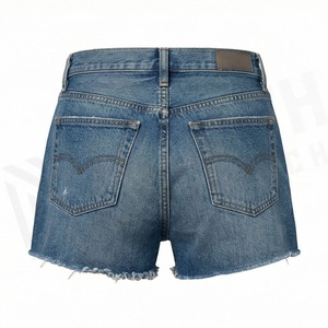 Shorts de Mezclilla para Mujer, Color Personalizado, Nuevo Estilo, Ajuste Ceñido, Transpirables, Casuales, con Bolsillos, Prenda Premium de Verano a la Moda - Product Image 2