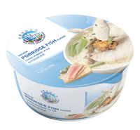 Vietnamese Instant Fish Rice Porridge Bowl 120g Ready to Eat OEM Private Label 12 Months Shelf Life