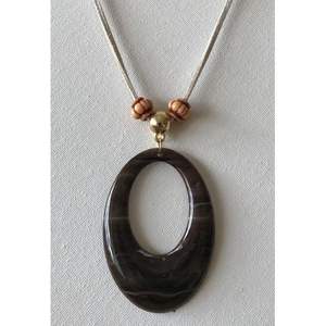 Collar de Resina Hecho a Mano por Diseñador, Patrones Únicos, Material Duradero, Colecciones de Joyería de Moda, Accesorios de Cristal RR - Product Image 6