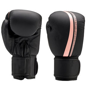 Guantes de Boxeo Profesionales de Primera Calidad, Unisex, de Cuero Genuino, con Cierre de Gancho y Bucle, Diseño Personalizado en PVC, Tallas 8oz/16oz - Product Image 4