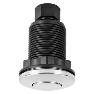 Kit Interruttore ad Aria a Doppia Uscita per Lavello, per Dissipatore di Rifiuti Alimentari, 2.5 Pollici, Acciaio Inossidabile Nichel Spazzolato - Product Image 2