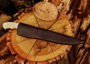 Top Damascus Steel Fillet Kitchen <b>BBQ</b> Steak Chef Knife Handmade Ambidextrous 8" Blade Multi-Purpose Extra Sharp Kitchen <b>Tool</b> - Product Image 6