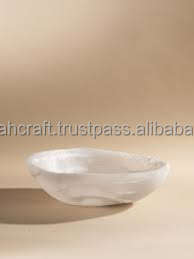 Tazón Redondo de Resina de Alta Calidad con Diseño Fantástico, Color Blanco, Estilo Europeo, para el Hogar, Cena, Restaurante, Accesorios para Fiestas - Product Image 3