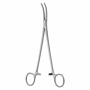 Pinzas HARRINGTON con mordazas serradas ligeramente curvadas de 2-3/4 pulgadas (7 cm) o en ángulo recto de 2-3/8 pulgadas (6 cm), varias longitudes, ZETOMEDPRO - Product Image 1