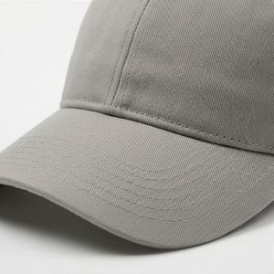 หมวกแก๊ปไม่มีสีเทาอ่อนหมวกเบสบอลหมวกใส่ได้ทุกวันของผู้หญิงทำให้ดูดีสดสบายทันสมัยสากลปรับได้ - Product Image 4