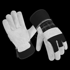 Guantes de Cuero para Hombre, Profesionales, Casuales, al Por Mayor, a Precio Económico, Gruesos, Antideslizantes, para Trabajo de Construcción - Product Image 2