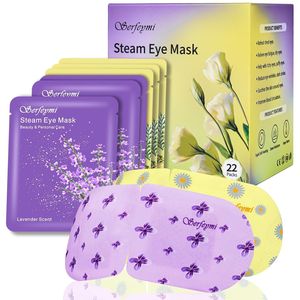 Confezione da 22 Maschere Oculari Riscaldanti Monouso, Maschera Oculare a Vapore per Sonno e Relax, Sollievo dalla Fatica Oculare, Regalo - Product Image 1