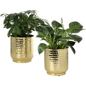 Jardinière Métallique Élégante, Support Décoratif pour Plantes, Pièce d'Exposition Stylée pour Jardin, Balcon et Salon Contemporains - Product Image 3