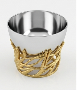 Bols Handi design ronds en métal plaqué de qualité supérieure bol de vaisselle bon marché pour la maison bol de service pour hôtel et restaurant - Product Image 2