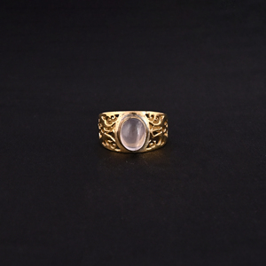 แหวนทองเหลืองชุบทองทันสมัยสำหรับผู้หญิง - Product Image 2