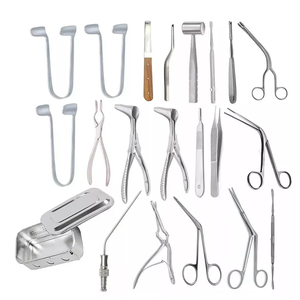 Juego de Instrumentos Quirúrgicos Manuales de Acero Inoxidable para Septoplastia y Rinoplastia, 26 Piezas Reutilizables para Cirugía Nasal - Product Image 3