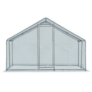 Pollaio in Metallo Grande 3x3m con Copertura Impermeabile per Polli, Galline, Conigli, Gatti, Cani - Modello per Uso Agricolo - Product Image 1