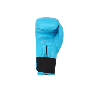 Guantes de Boxeo Azules de PU con Cierre de Velcro, Equipo de Entrenamiento de Dedos Completos para Adultos Unisex - Product Image 5