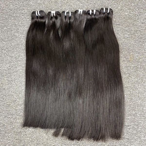 ผมต่อแบบตรงธรรมชาติ เกรดเวอร์จิ้น แบบเย็บสองชั้น สั่งซื้อจำนวนมาก ทรงลอนธรรมชาติ - Product Image 1