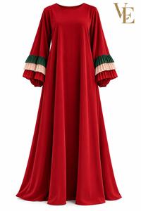 Miyake Designer <b>Plus</b> <b>Size</b> Adults Womens Vintage Casual Summer 2025 Fashion Loose Mid-Calf Pleated Ruched Eco-Friendly ODM - Product Image 2