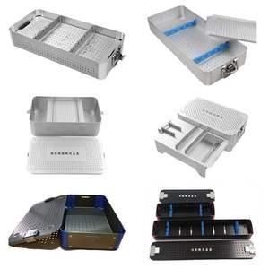 Caja de Esterilización para Instrumentos de Implantes Ortopédicos Veterinarios, Mini Micro Tornillos, Modelo DC-S-9, Certificación CE ISO13485 Clase I - Product Image 4