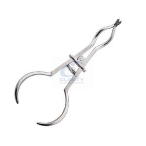 เครื่องมือ CLASTY INSTRUMENTS คีมหนีบยางรัดฟันสีงาช้าง ทำจากสแตนเลสสตีล ใช้ซ้ำได้ ฆ่าเชื้อได้ด้วยหม้อนึ่งความดันสูง สำหรับการแยกส่วนของช่องปากทางทันตกรรม - Product Image 2