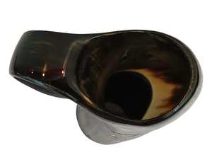 Mug à thé en corne de qualité supérieure, fait main, tasse à boire en corne naturelle, vaisselle rustique traditionnelle, disponible en gros - Product Image 2
