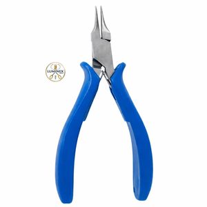 ESD-Safe <b>Small</b> Head Needle Nose Stainless Steel Pliers with Smooth Jaw &TealShield Molded Grip Handles 5.5 OAL - Product Image 6