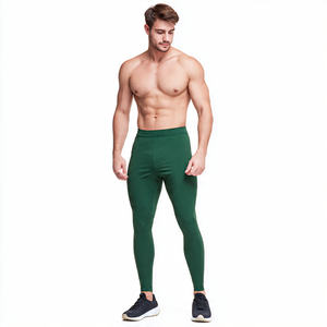 Legging de sport sublimé pour homme, pantalon de compression, couche de base, pour le jogging, avec taille élastique - Product Image 3