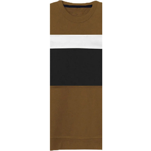Sudadera de Invierno para Hombre, Ecológica, de Mezcla de Algodón y Felpa, Cuello Redondo, Manga Larga, Estilo Urbano, Teñido Liso, 420g, Secado Rápido - Product Image 1
