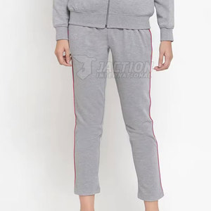 Low Moq Custom Design Women <b>Tracksuits</b> Outdoor Use Women Clothing Solid Color <b>Plain</b> <b>Tracksuit</b> - Product Image 5