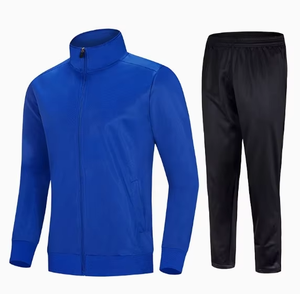 Ensemble de survêtement deux pièces pour homme, personnalisé, uni, effet délavé, respirant, léger, compressif, extensible dans les quatre sens, coupe ajustée, pour la gym - Product Image 2