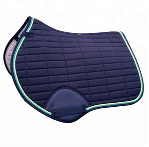 Customized Horse Saddle crafted with neoprene polyester material latest design durable comfortable OEM service logo printing - Product Image 6