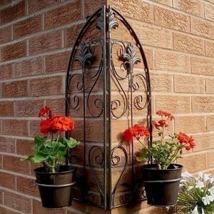 Soportes decorativos de metal para macetas y jardineras para decoración de jardines interiores y exteriores - Product Image 3