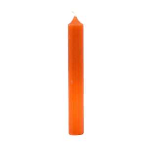 Bougies parfumées orange droites de 4 pouces, faites à la main, écologiques, en cire de paraffine, en gros, pour la maison, les cérémonies religieuses, les fêtes et Pâques/Noël - Product Image 3