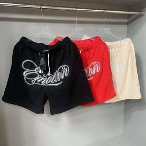 กางเกงวิ่งผู้ชายดีไซน์เนอร์ MIXED EMOTION รุ่นรักษ์โลก ระบายอากาศได้ดี เหมาะสำหรับวันหยุดพักผ่อน เอวยางยืด ผ้าตาข่าย แฟชั่นลำลองสุดฮิต - Product Image 5