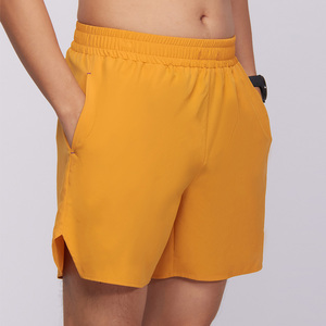 Shorts taille haute écologiques respirants à séchage rapide pour l'été, mode décontractée, tenue quotidienne ou de soirée, couleur or - Product Image 1