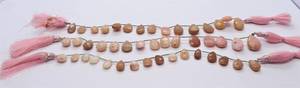 AAA Natural Pink <b>Opal</b> Faceted Pear Shape Briolette 7x9-9x14MM Pink <b>Opal</b> Gemstone Beads 8 Inch Strand High Quality Pear Beads - Product Image 6